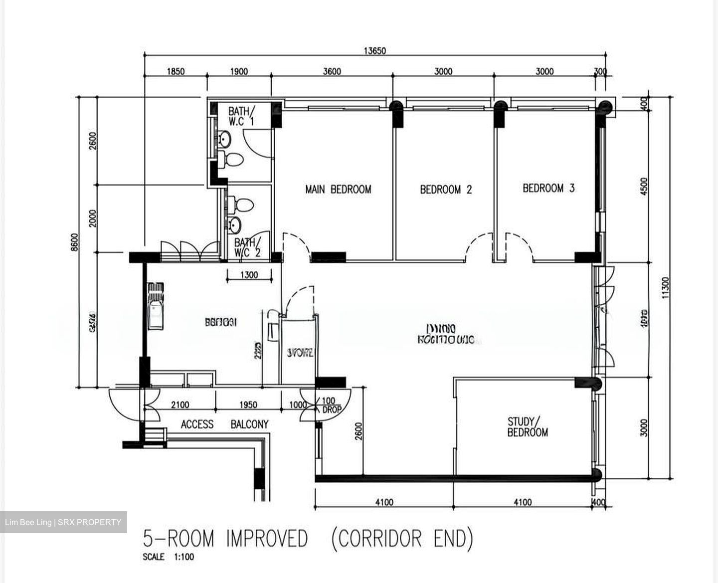 Blk 649 Jalan Tenaga (Bedok), HDB 5 Rooms #610267001